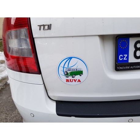 Reklamní magnet na auto - vlastní velikost