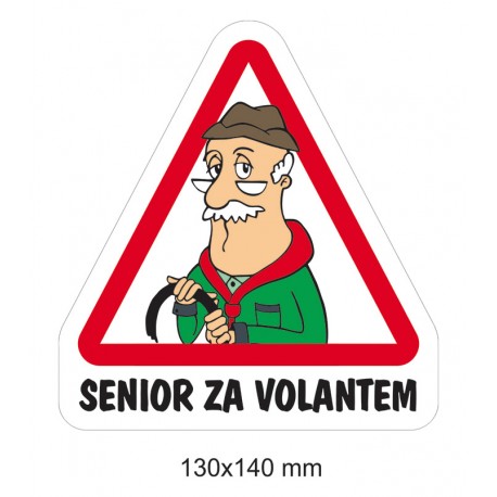 Magnet Senior za volantem